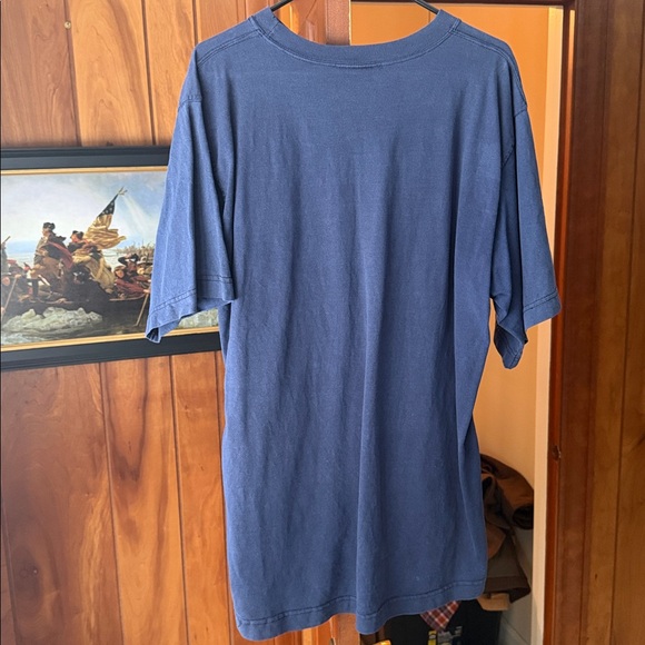 Blue University of Michigan Basketball T-Shirt L - Picture 4 of 4